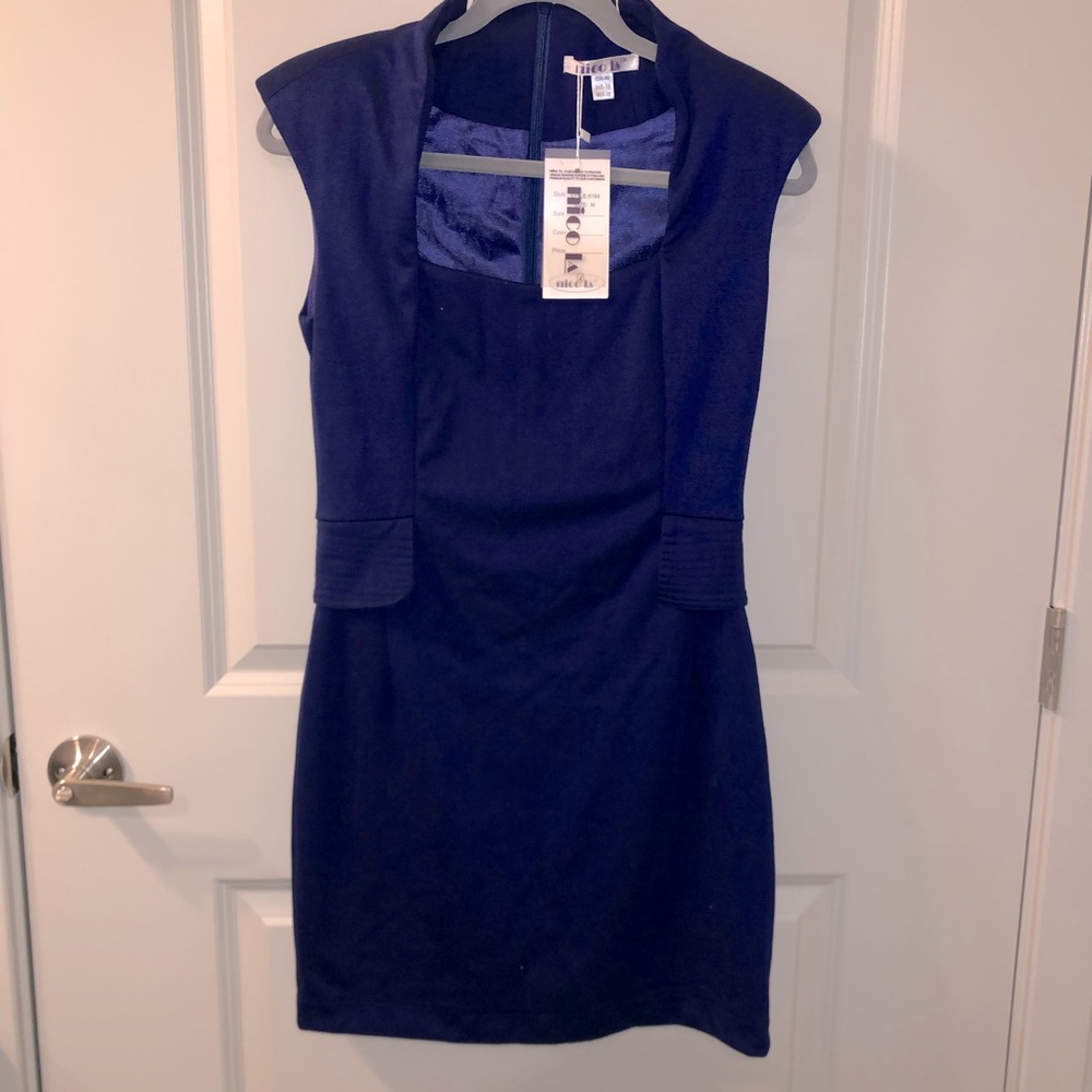 Nico LA | size M | indigo retro dress